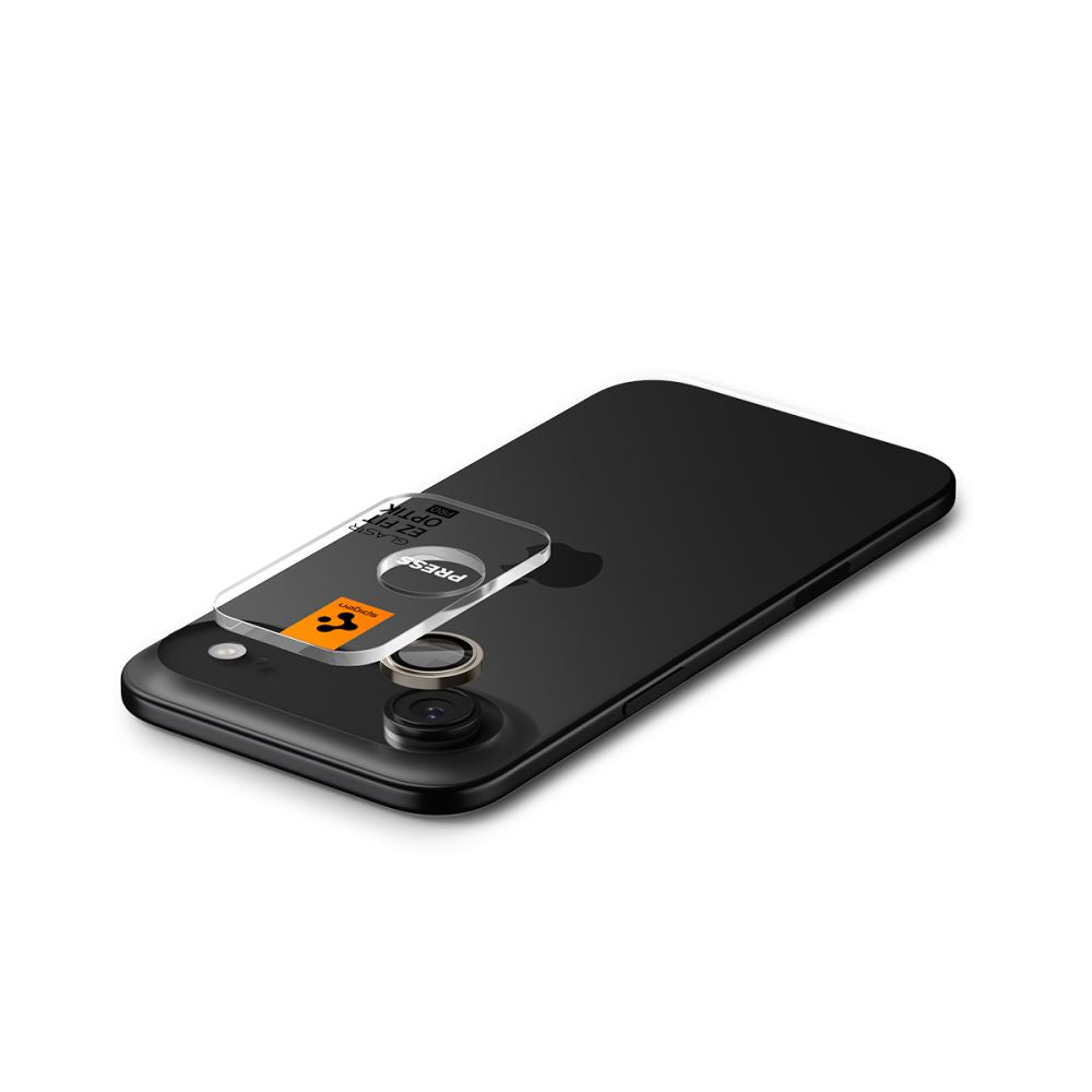 Kamera Beskyttelse Spigen Optik Pro Glas.Tr ”Ez Fit” Camera Protector 2 Pack Iphone Air Black