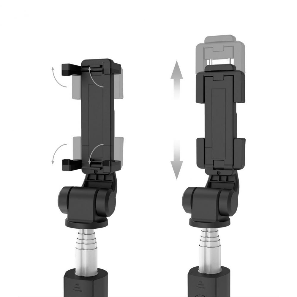 Tech Protect L01 S Bluetooth Selfie Stick Stativ Sort