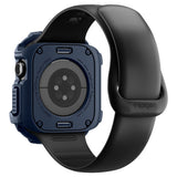 Spigen Rugged Armor V2 Apple Watch 10/11 (42 Mm) Marineblå