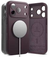 Ringke Silikone Magnetisk Magsafe Iphone 18 Pro Burgundy