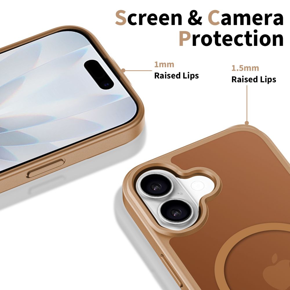 Tech Protect Basicmag Magsafe Iphone 17 Matbrun