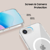 Tech Protect Flexair Hybrid Magsafe Iphone 16 E / 17 E Klar
