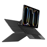 Tech Protect Smartcase Magnetisk + Tastatur Ipad Pro 13” 7/8 2024 2025 Sort