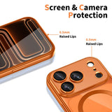 Tech Protect Magflex Magsafe Iphone 17 Pro Max Shiny Cosmic Orange