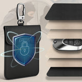 Tech Protect Klr400 Etui Nøglefri Rfid Signalblokker Sort/Sort