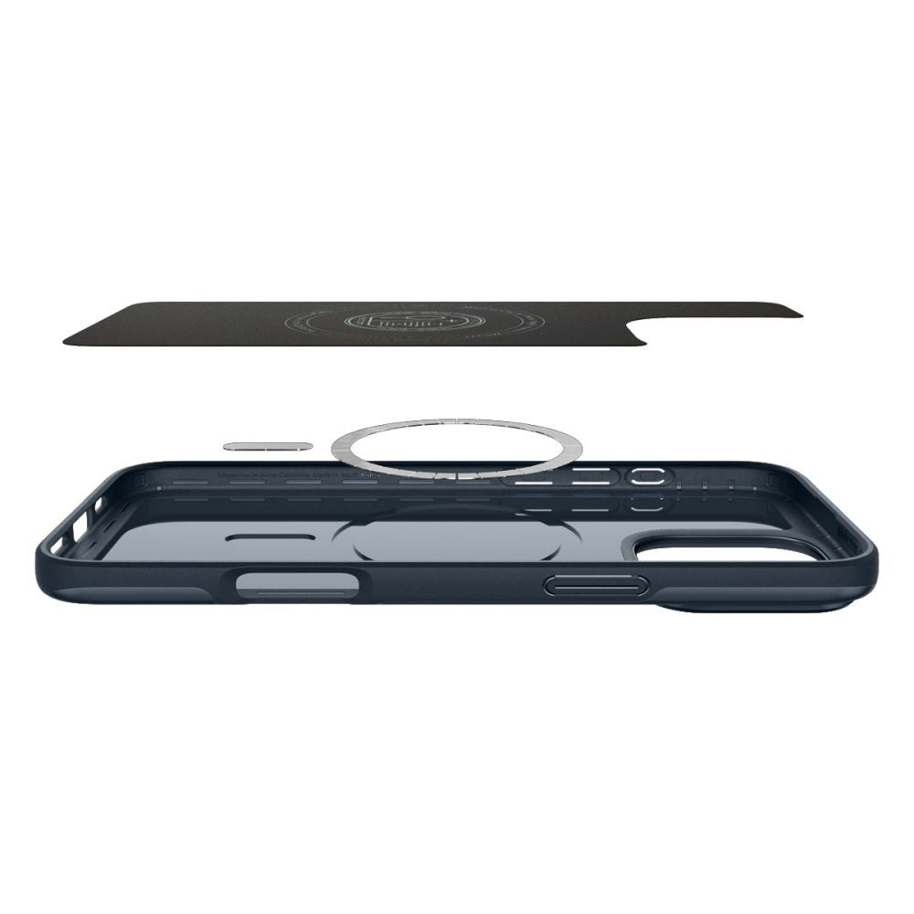 Spigen Thin Fit Mag Safe Til Iphone 16 Pro Metal Slate
