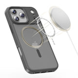 Tech Protect Magmat Magsafe Iphone 17 Pro Matte Krydskrift Grå