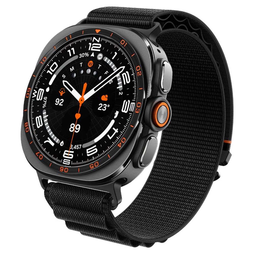 Spigen Wbf1 Band Samsung Galaxy Watch Ultra 1/2 2024 2026 (47 Mm) Sort