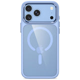 Tech Protect Magmat Magsafe Cc Iphone 17 Pro Max / 18 Pro Max Lysblå/Klar