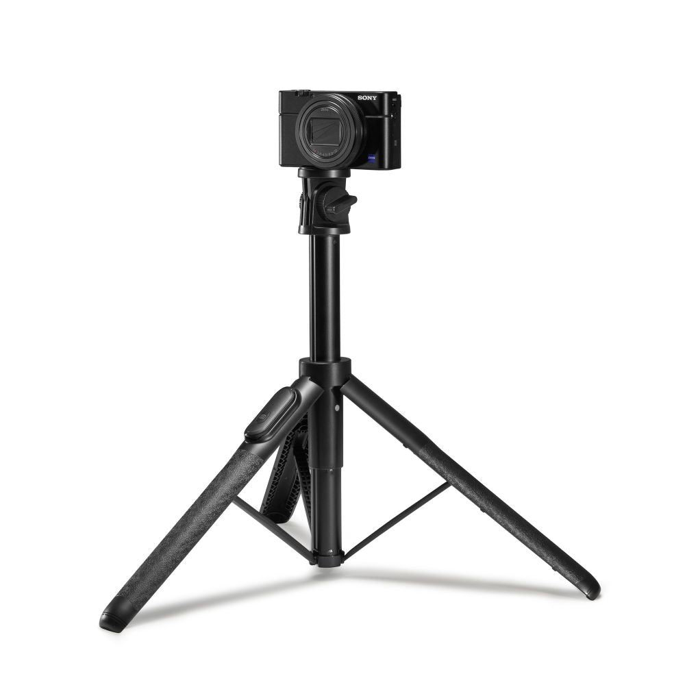 Spigen S560 W Bluetooth Selfie Stick Langt Stativ Sort
