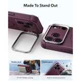 Esr Cyber Tough Støtte Magsafe Iphone 17 Pro Max / 18 Pro Max Dyb Burgundy