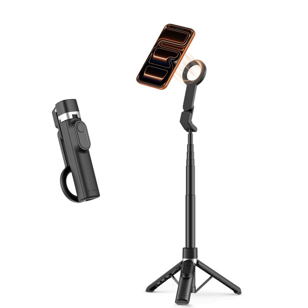 Tech Protect L11 S Magsafe Bluetooth Selfie Stick Stativ Sort