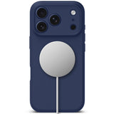 Tech Protect Silikone Magsafe Iphone 17 Pro Dybblå
