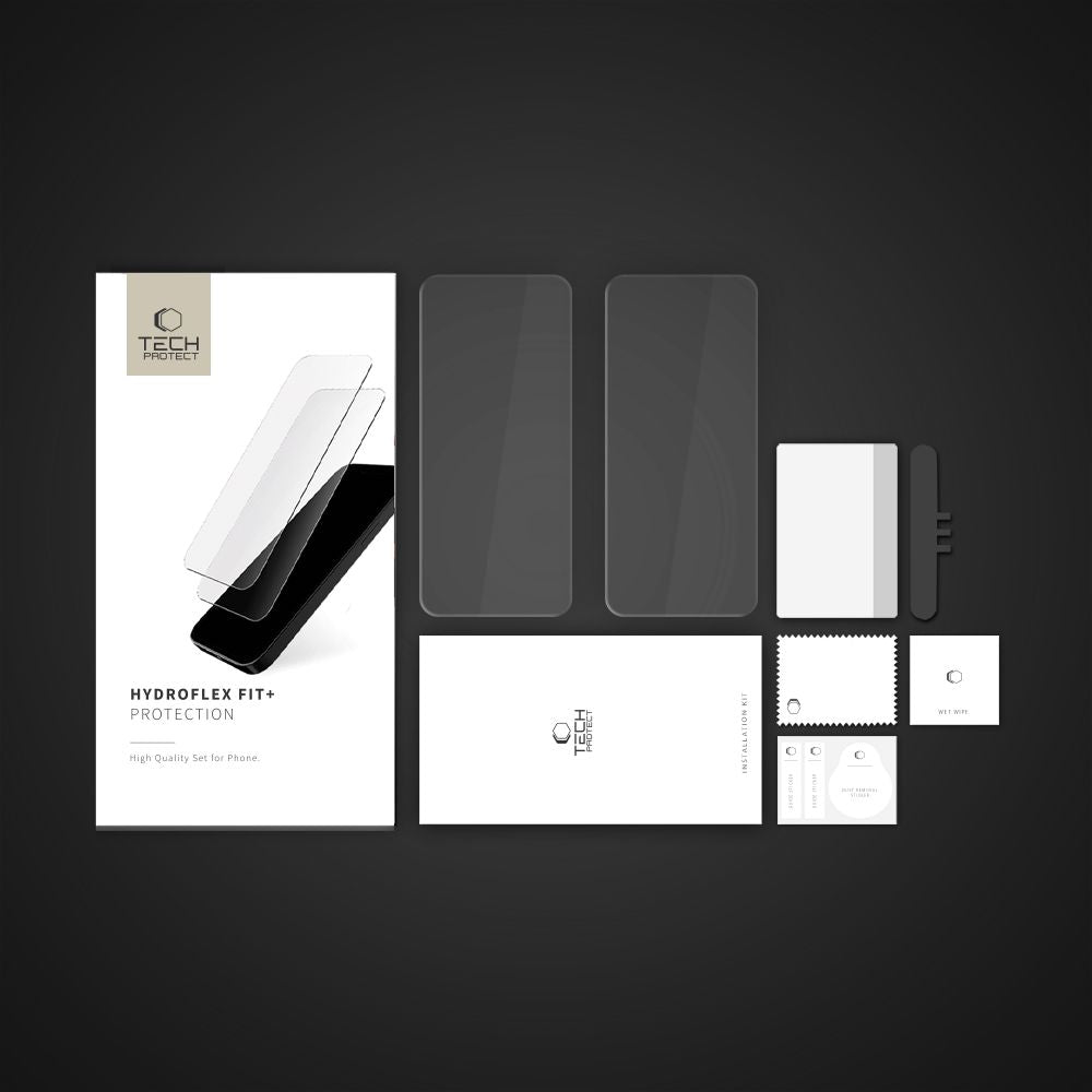 Hydrogelfilm Tech Protect Hydro Flex+ 2 Pak Xiaomi Redmi Note 14 Pro 5 G / 14 Pro+ Plus 5 G / Poco X7 5 G Clear
