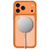 Tech Protect Magpeak Magsafe Cc Iphone 17 Pro / 18 Pro Cosmic Orange/Clear