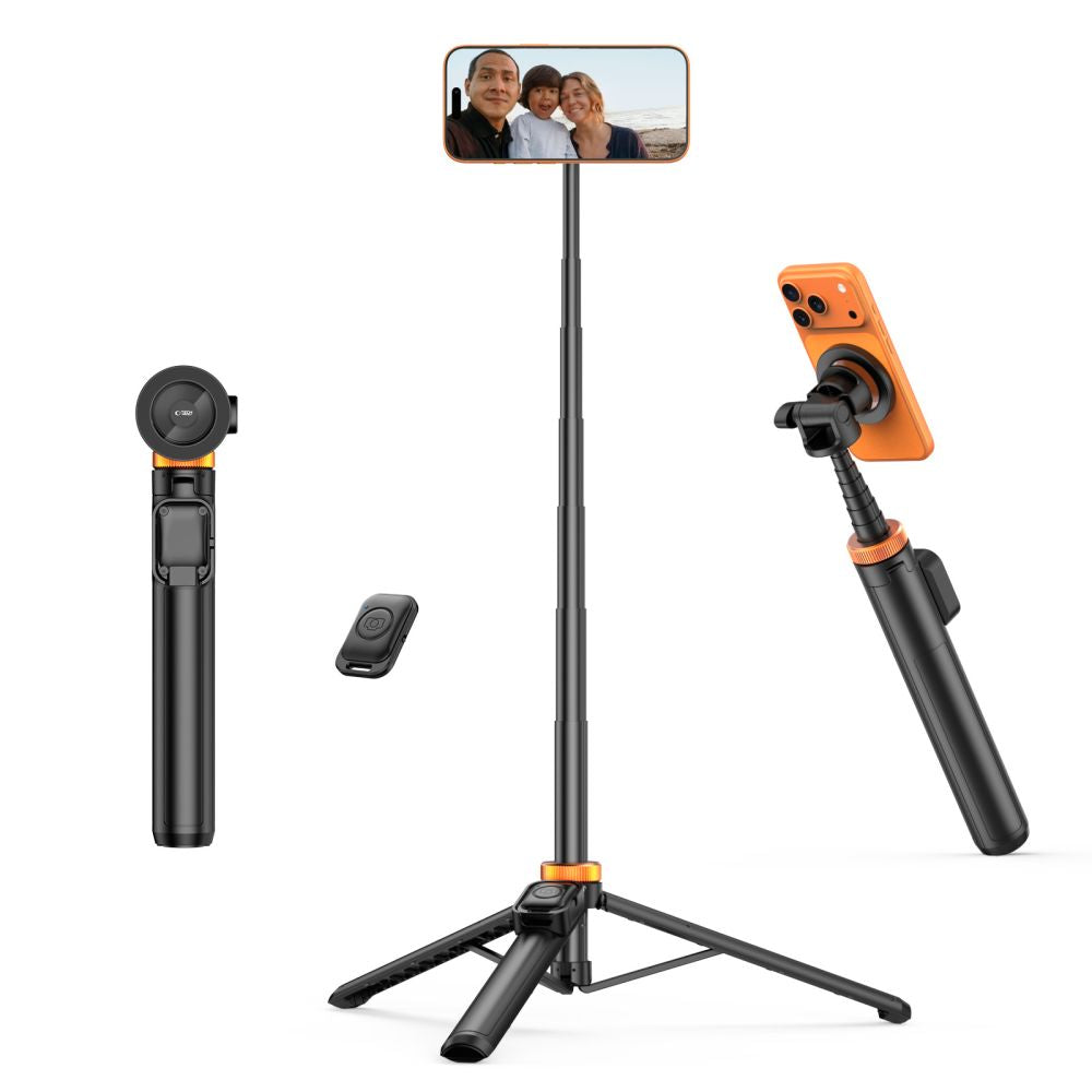 Tech Protect L03 S Magsafe Bluetooth Selfie Stick Stativ Sort