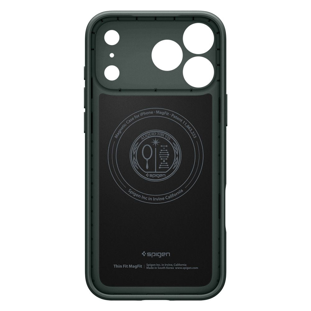 Spigen Thin Fit Magsafe Iphone 17 Pro Max / 18 Pro Max Abyss Grøn