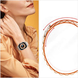 Tech Protect Nylon Pro Apple Watch 8 / 9 / 10 / 11 / Se / Ultra (44 / 45 / 46 / 49 Mm) Marineblå / Grå