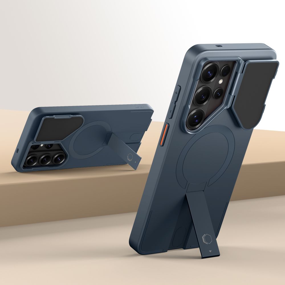 Tech Protect Kevlar Aura Magsafe Galaxy S26 Ultra Marineblå
