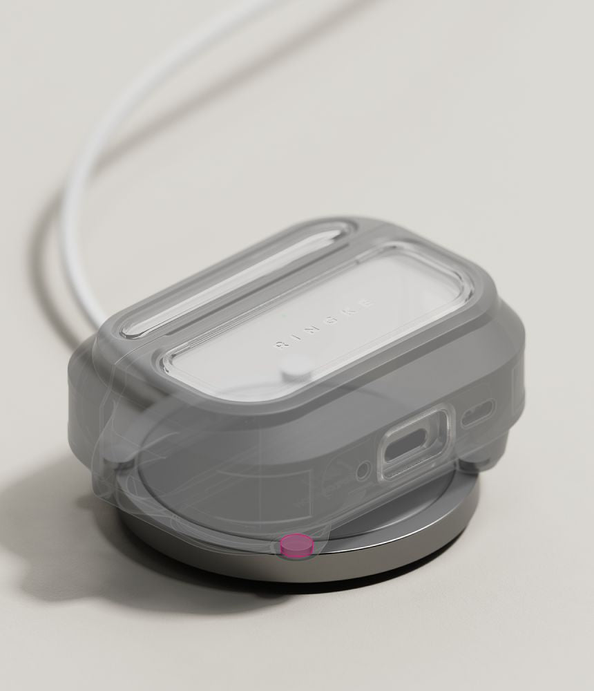 Ringke Ux Magnetisk Magsafe Apple Airpods Pro 3 Sort/Klar