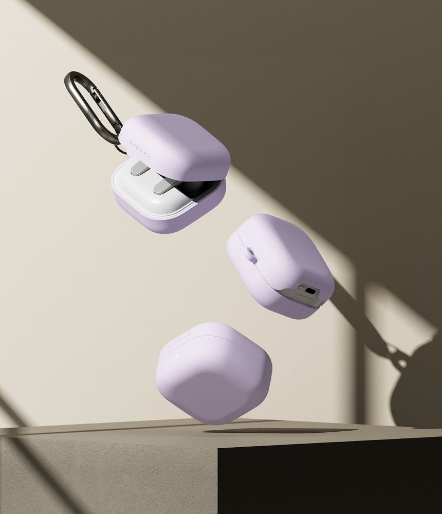 Silikone øretelefoner Til Samsung Galaxy Buds 4/4 Pro, Lys Lilla