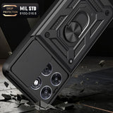 Tech Protect Camshield Pro Motorola Moto G67 / G77 / G87 Sort