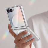 Tech Protect Flexair Hybrid Magsafe Galaxy Z Flip 8 Clear