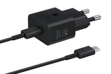 Samsung EP-T2510 Smartphone Sort Vekselstrøm, USB Hurtig opladning Indendørs