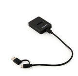Gembird DD-U3M2 drev dockingstation USB 3.2 Gen 1 (3.1 Gen 1) Type-C Sort