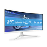 Philips 34M2C5501A/00 computerskærm 86,4 cm (34") 3440 x 1440 pixel Wide Quad HD LCD Hvid