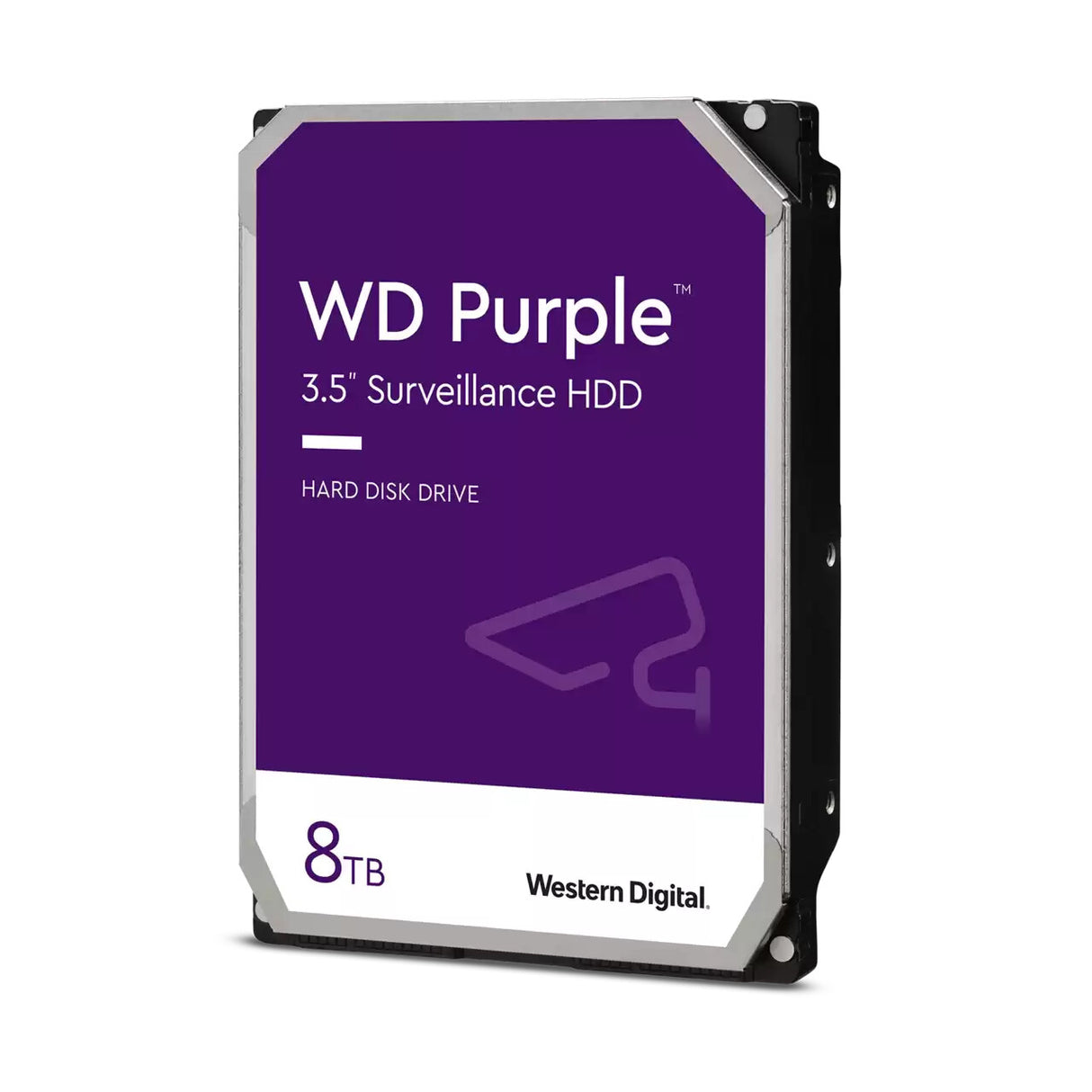 Western Digital Blue Purple harddisk 8 TB 5400 rpm 256 MB 3.5" Serial ATA III