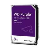 Western Digital Blue Purple harddisk 8 TB 5400 rpm 256 MB 3.5" Serial ATA III