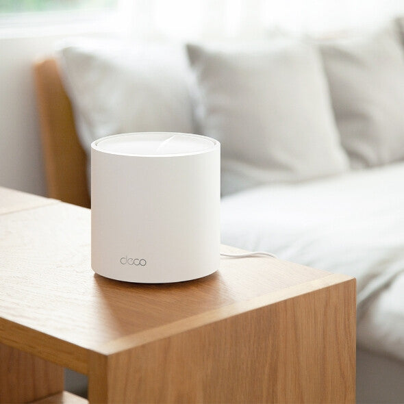 TP-Link Deco X50 (3-pack) Dual-band (2,4 GHz / 5 GHz) Wi-Fi 6 (802.11ax) Hvid Intern