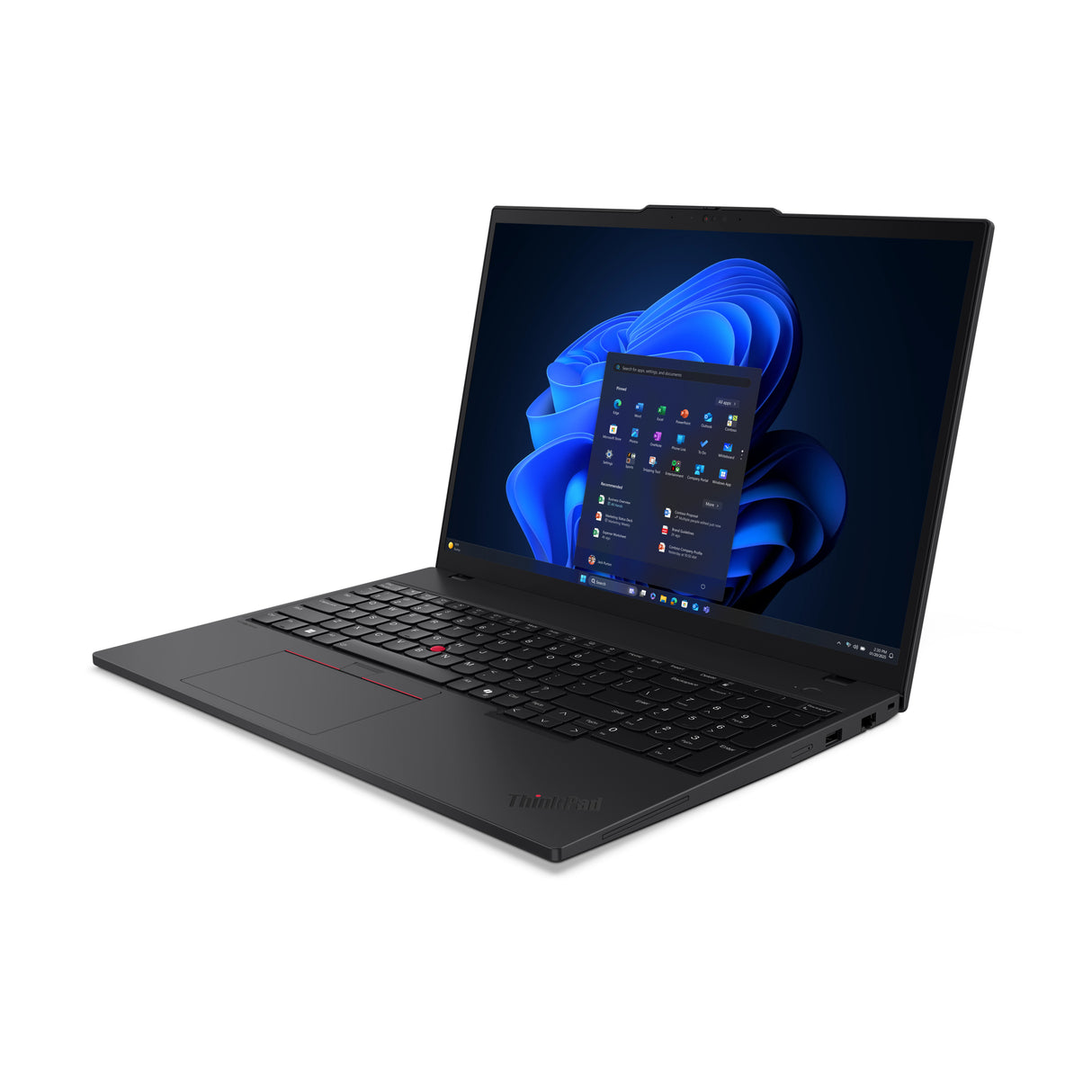 Lenovo ThinkPad T16 Gen 4 (Intel) Intel Core Ultra 5 225U Laptop 40,6 cm (16") WUXGA 16 GB DDR5-SDRAM 512 GB SSD Wi-Fi 6E (802.11ax) Windows 11 Pro Nordisk Sort