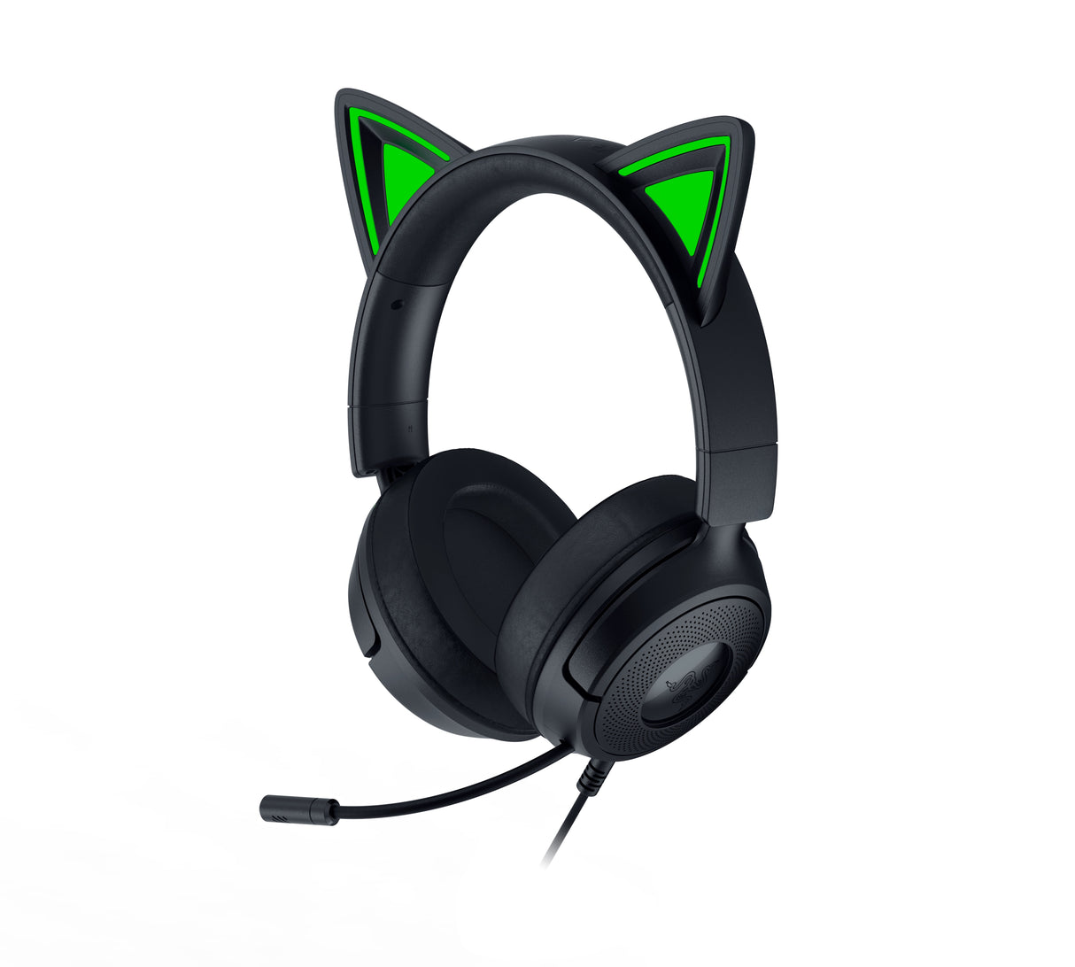 Razer Kraken Kitty V3 X Headset Ledningsført Spil USB Type-A Sort