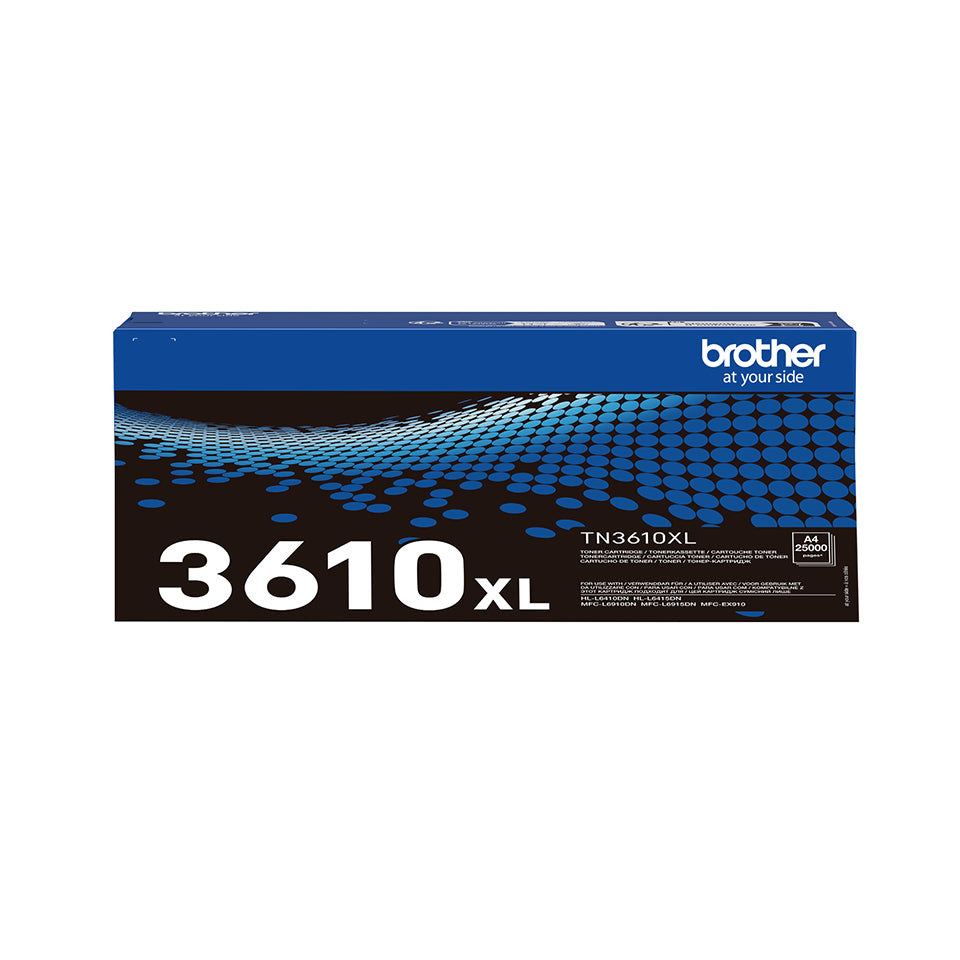 Brother TN-3610XL tonerpatron 1 stk Original Sort