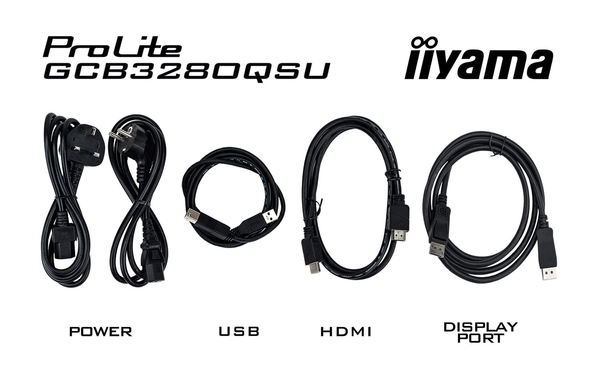 iiyama G-MASTER Red Eagle GCB3280QSU-B2 32 VA 2560 x 1440 (2K) HDMI DisplayPort 180Hz