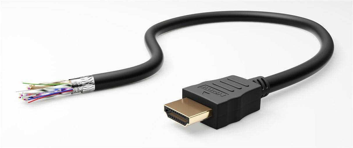 Goobay 61160 HDMI-kabel 3 m HDMI Type A (Standard) Sort