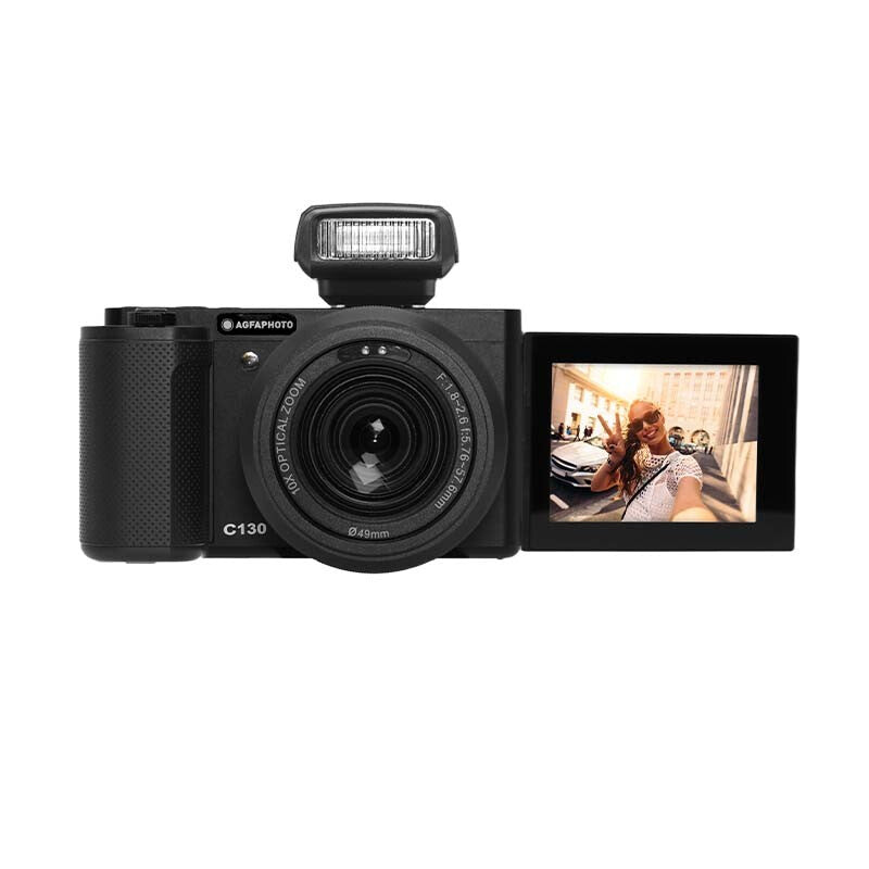 AgfaPhoto C130 1/2.8" Compact camera 24 MP CMOS 3840 x 2160 pixels Black