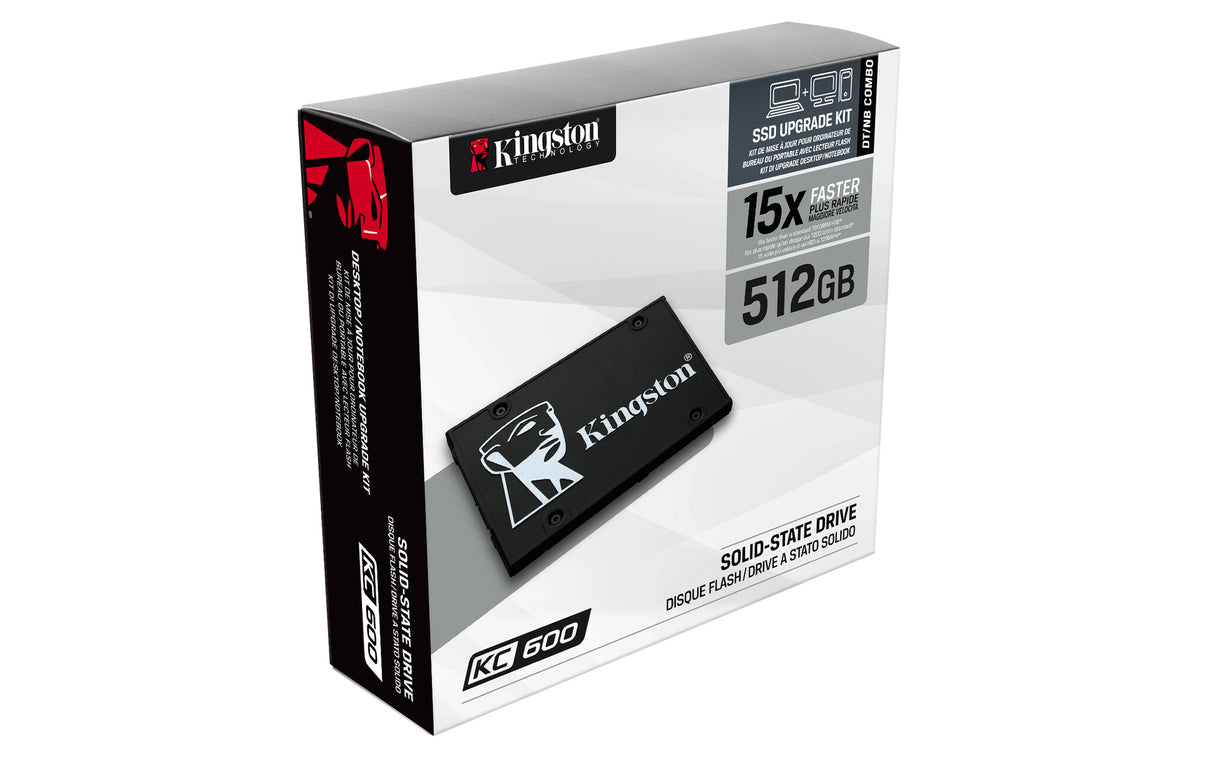 Kingston Technology 512G SSD KC600 SATA3 2,5"