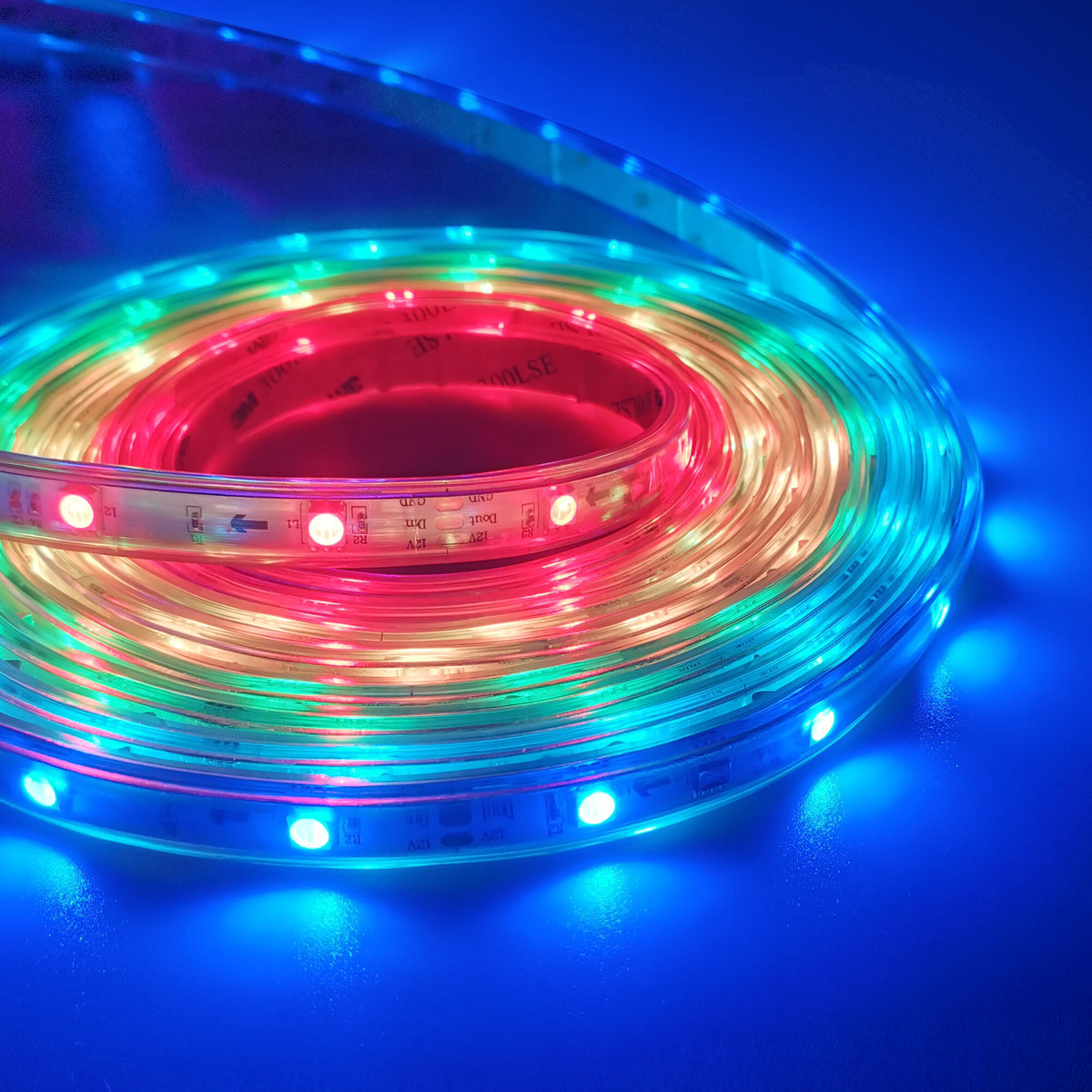 Deltaco Udendørs smart LED-stribe, RGB, 10 m (2 x 5 m)