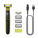 Philips Norelco OneBlade QP2824/10 barbermaskine til ham Folie shaver Trimmer Grå, Lime