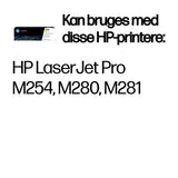 HP 203X Gul 2500 sider Toner CF542X