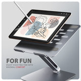 Axagon STND-LQ laptop stativ Stander til laptop og tablet Grå 43,9 cm (17.3")