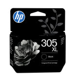 HP Original 305XL-blækpatron med stor kapacitet, sort
