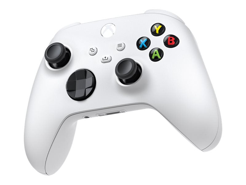 Microsoft Xbox Wireless Controller Gamepad PC Microsoft Xbox Series X Microsoft Xbox One Microsoft Xbox One S Microsoft Xbox One X Sort Hvid