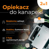 Adler AD 3073 sandwichtoaster 1400 W Sort, Sølv