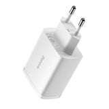 Baseus CCXJ020102 oplader til mobil enhed Universel Hvid Vekselstrøm Indendørs