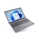 Lenovo ThinkBook 16 G6 ABP AMD Ryzen™ 5 7530U Laptop 40,6 cm (16") WUXGA 16 GB DDR4-SDRAM 256 GB SSD Wi-Fi 6 (802.11ax) Windows 11 Pro Nordisk Grå