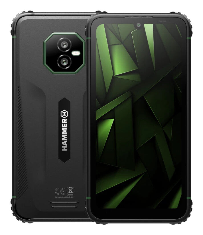 HAMMER Ranger 8/256 GB 15.2 cm (6") Dual SIM Android 15 4G USB Type-C 8 GB 5000 mAh Black, Green
